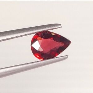 0.81 Ct Natural Almandine Garnet Pear Cut